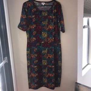 LuLuRoe Julia Dress Plus Size